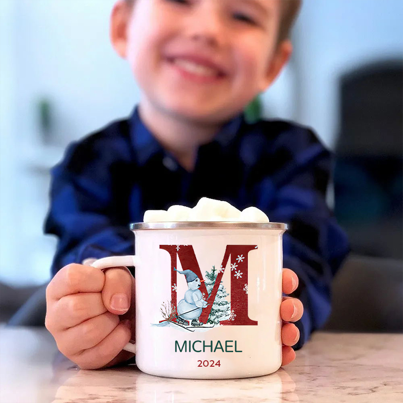 Personalised 12oz Christmas Santa Mugs for Kids  | KidMug47