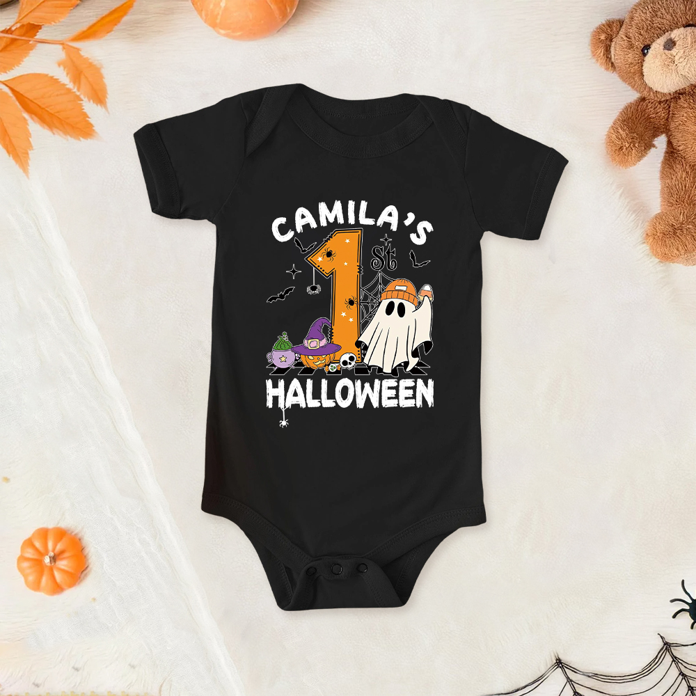 Personalized Baby Lovely First Halloween Outfit | CWHalloween27