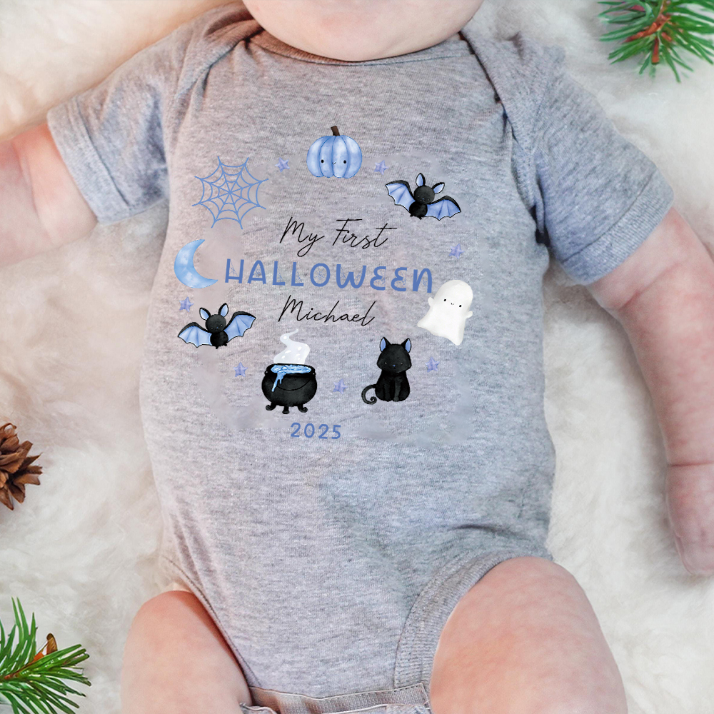 Personalized Baby Lovely First Halloween Outfit | CWHalloween28