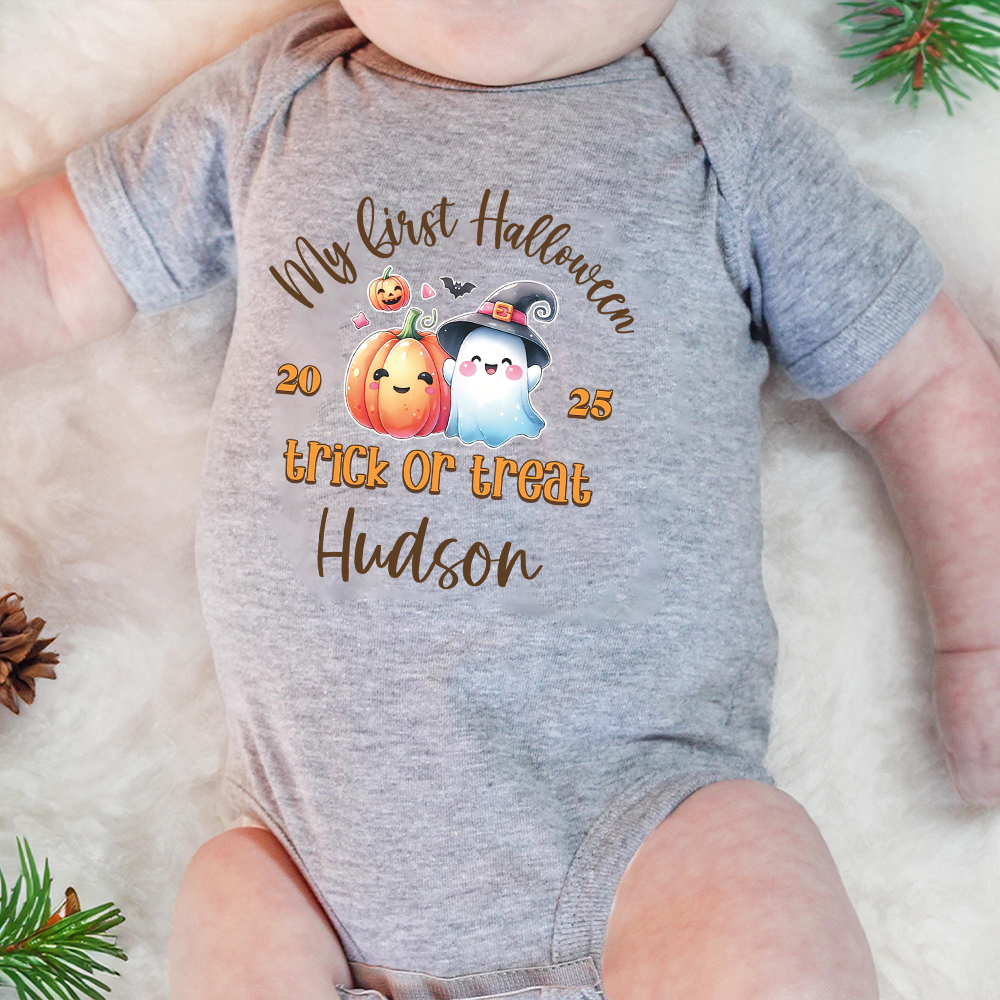 Personalized Baby Lovely First Halloween Outfit | CWHalloween29