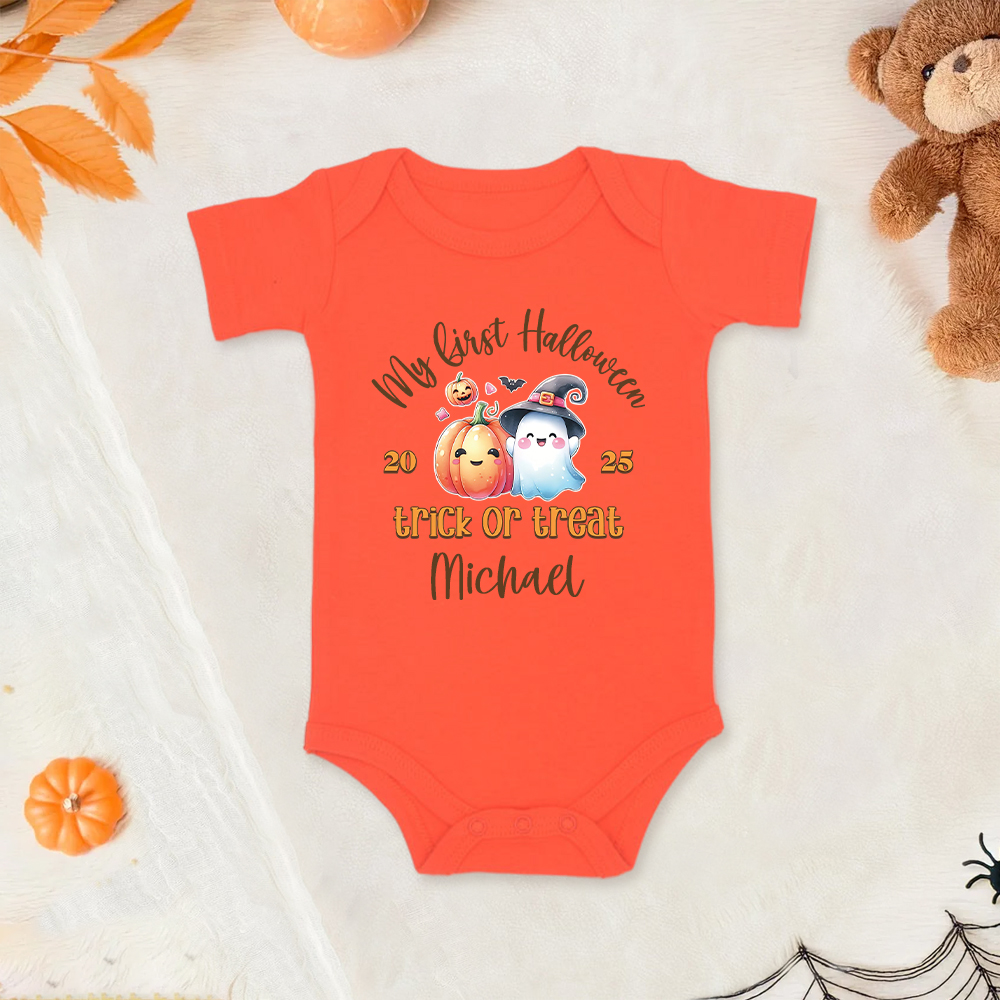 Personalized Baby Lovely First Halloween Outfit | CWHalloween29