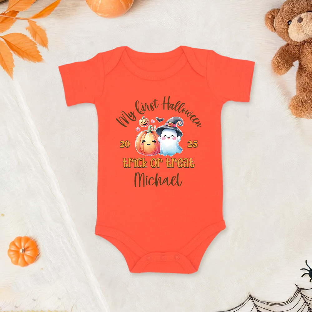 Personalized Baby Lovely First Halloween Outfit | CWHalloween29