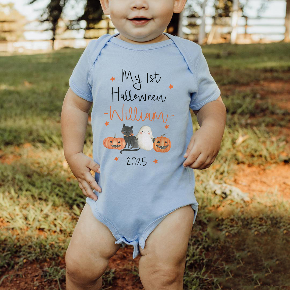 Personalized Baby Lovely First Halloween Outfit | CWHalloween30