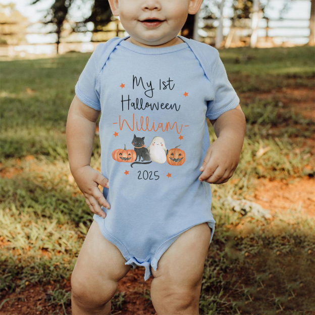 Personalized Baby Lovely First Halloween Outfit | CWHalloween30