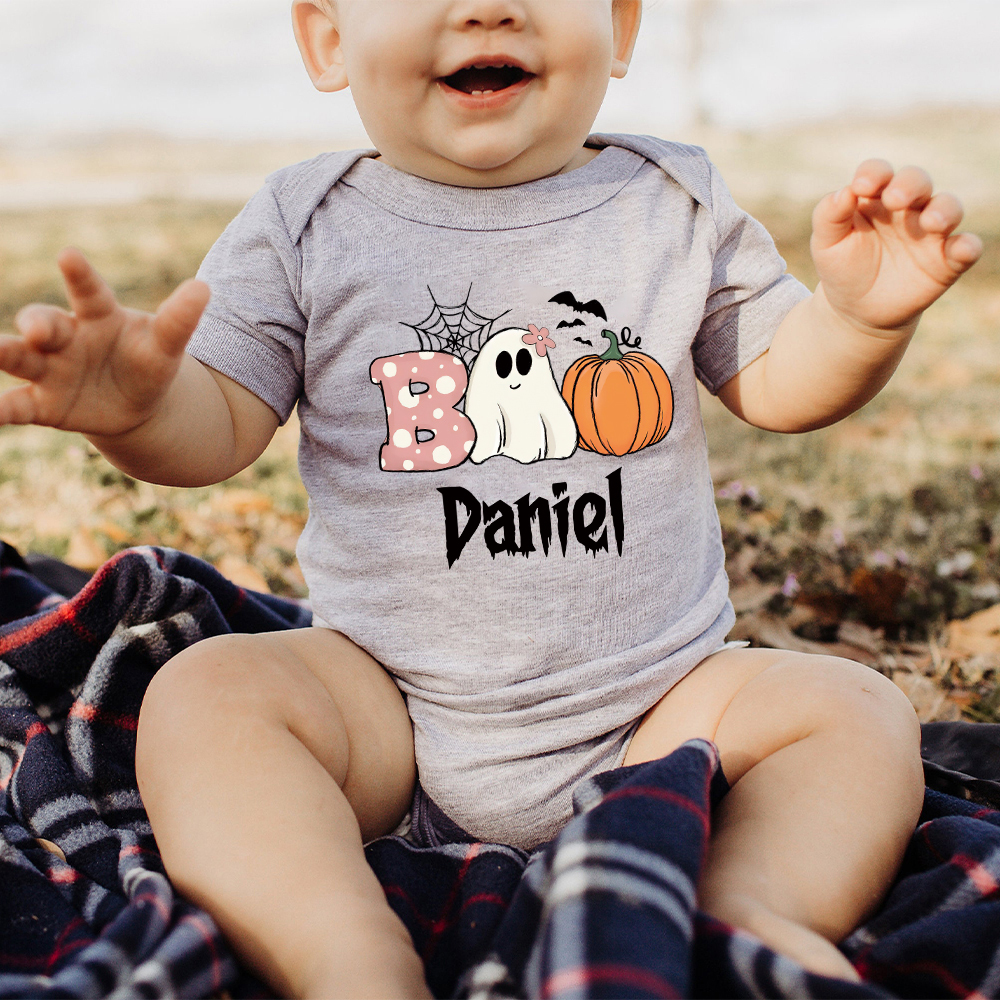 Personalized Baby Lovely First Halloween Outfit | CWHalloween32