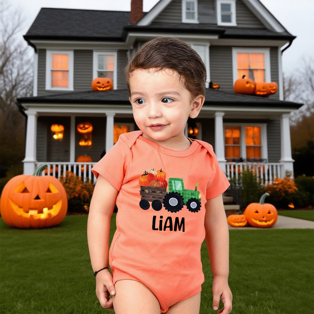 Personalized Baby Lovely First Halloween Outfit | CWHalloween36