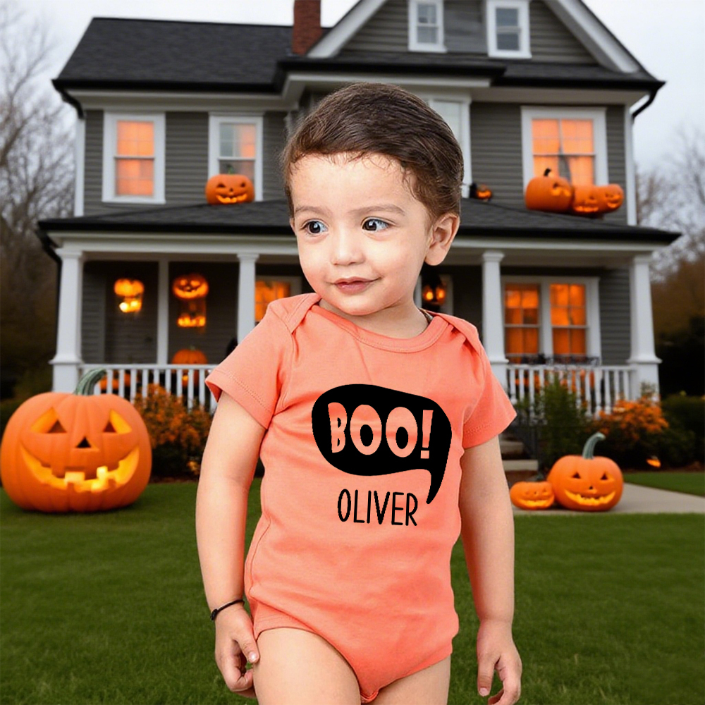 Personalized Baby Lovely First Halloween Outfit | CWHalloween37