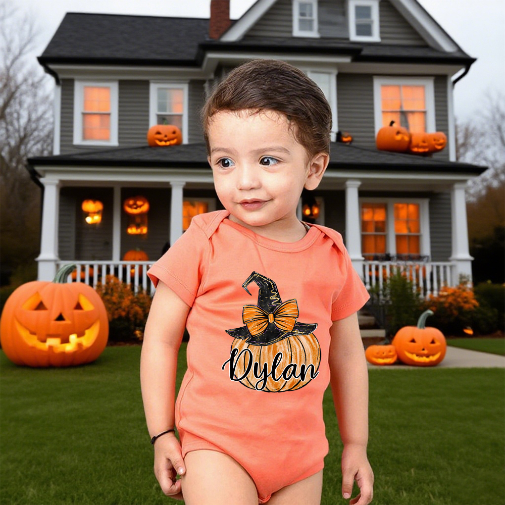 Personalized Baby Lovely First Halloween Outfit | CWHalloween39