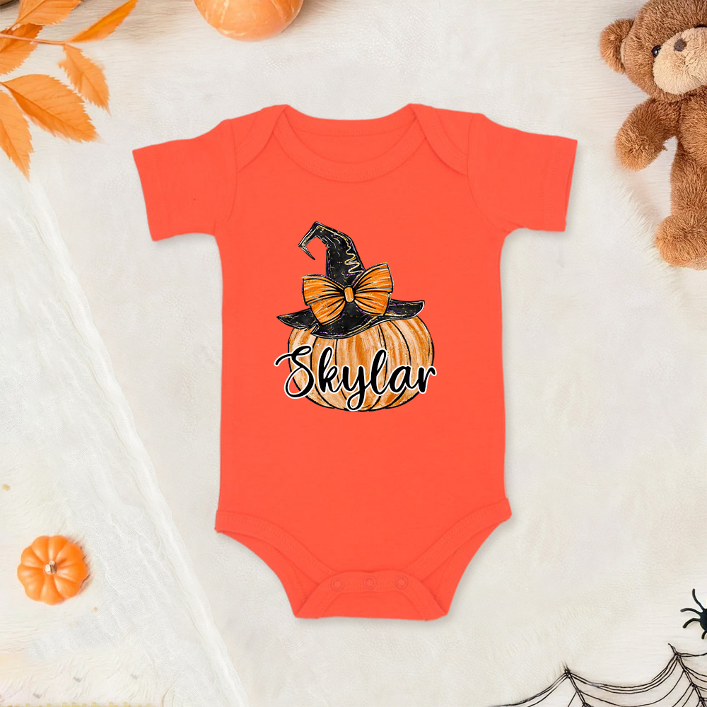Personalized Baby Lovely First Halloween Outfit | CWHalloween39