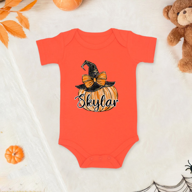 Personalized Baby Lovely First Halloween Outfit | CWHalloween39