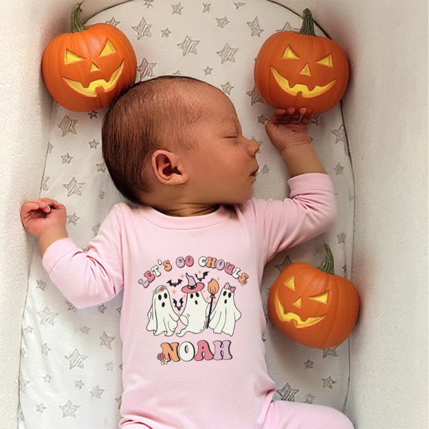 Personalized Baby Lovely First Halloween Outfit | CWHalloween40