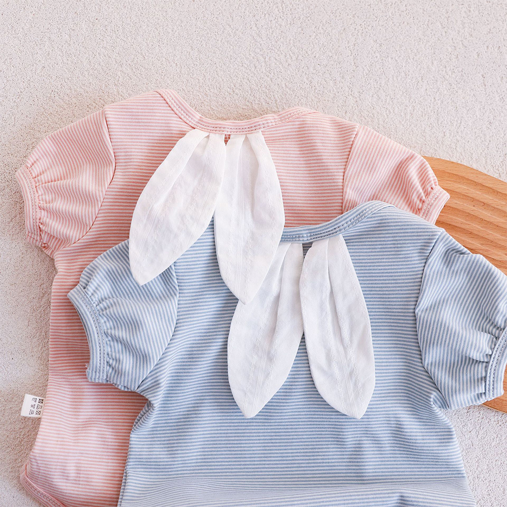 Personalized Lovely Baby Bunny Ear Romper | CWBaby286