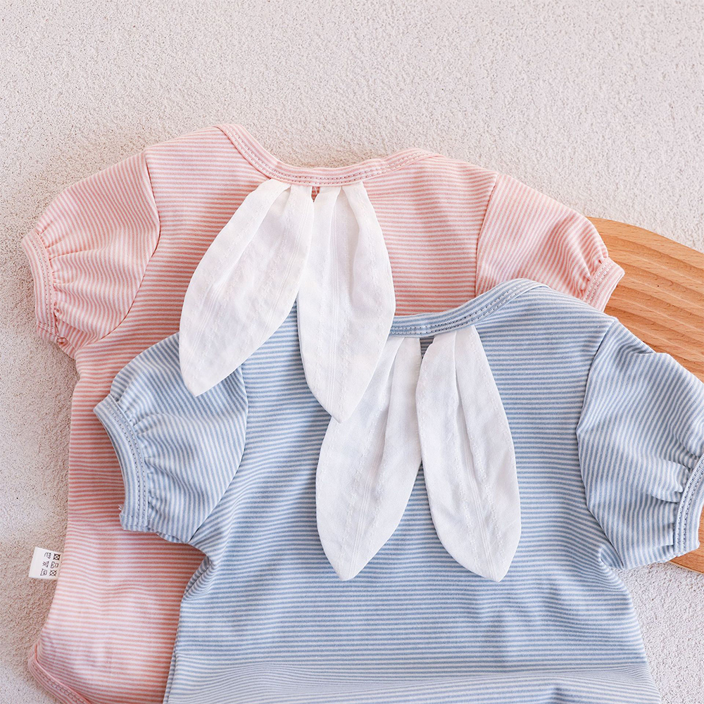Personalized Lovely Baby Bunny Ear Romper | CWBaby286