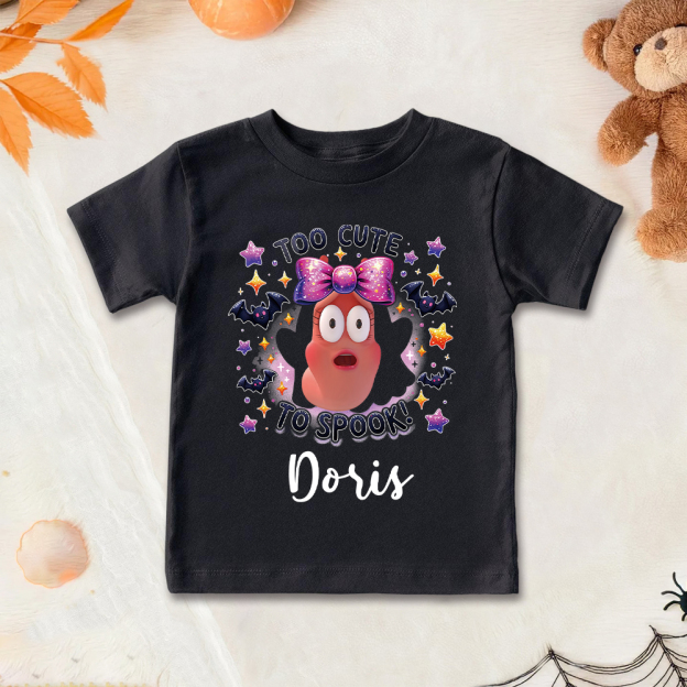 Personalized Larva's Halloween Funny Kid Shirt | Larva07