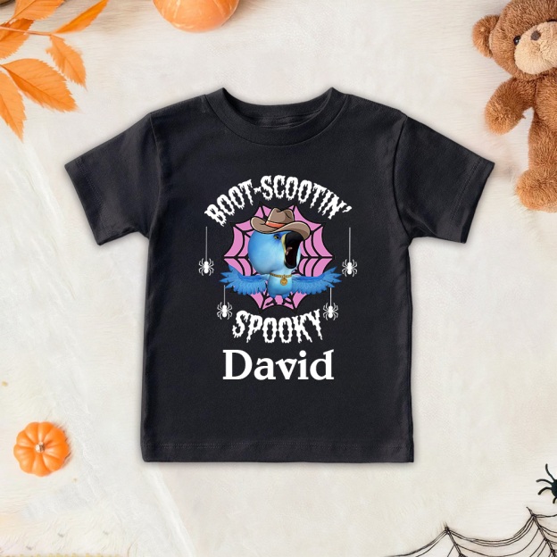 Personalized Larva's Halloween Funny Kid Shirt | Larva09