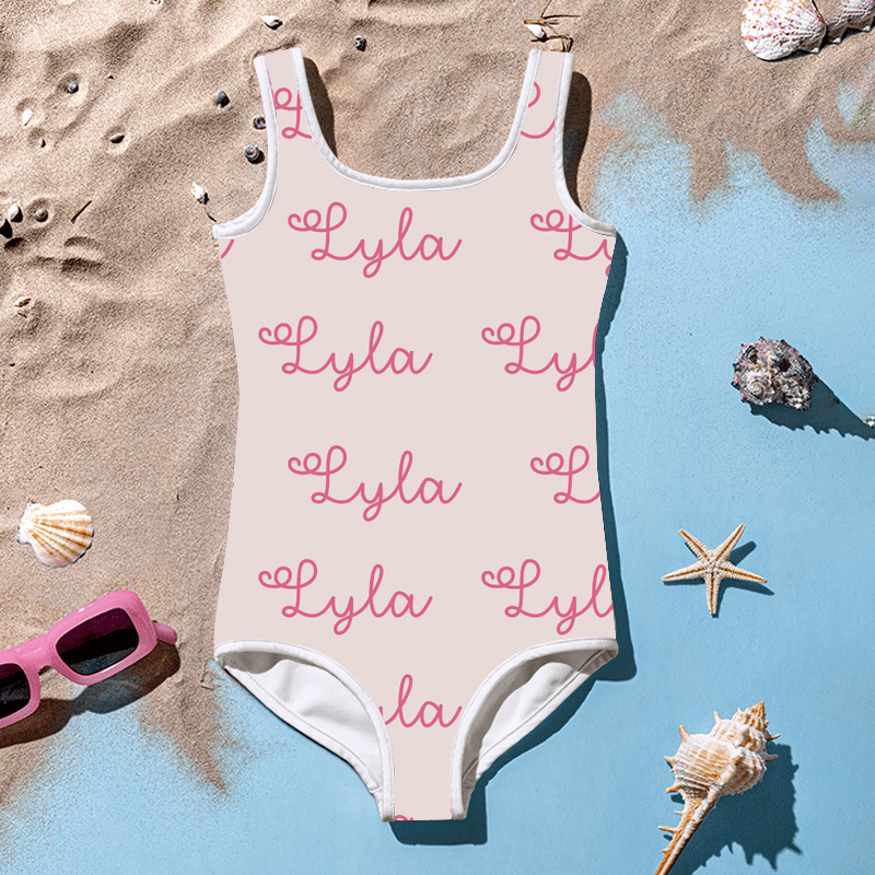 Personalized Monogram Color Swimsuit for Summer | InSwin05