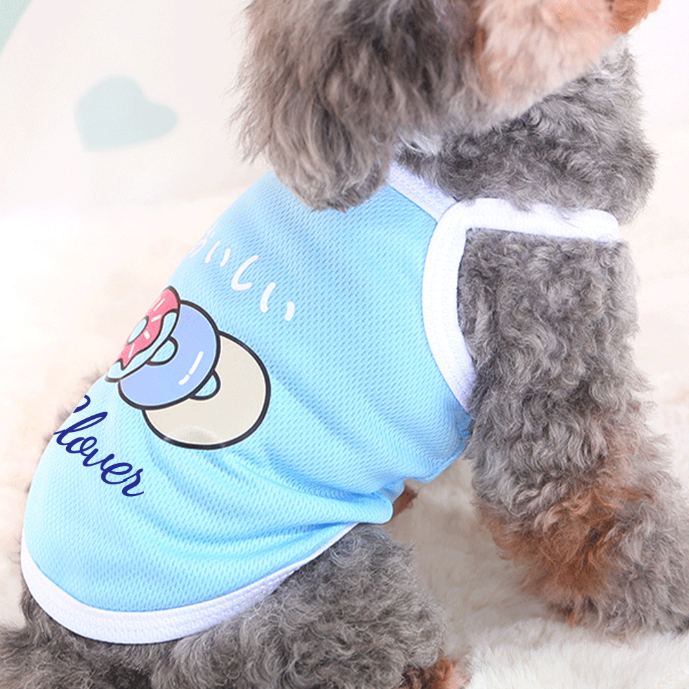 Personalized Cute Breathable Pet Summer Cool Mesh Vest | BKPet205