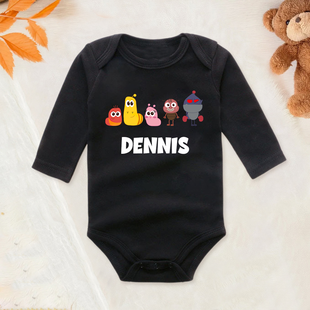 Personalized Larva's Funny Baby Romper | Larva21