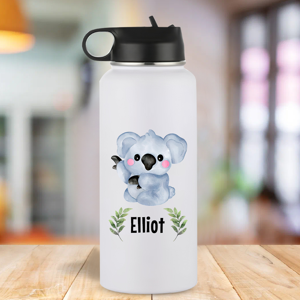 Personalized BPA Free 12oz/18oz Stainless Steel Water Bottle | YouBottle91