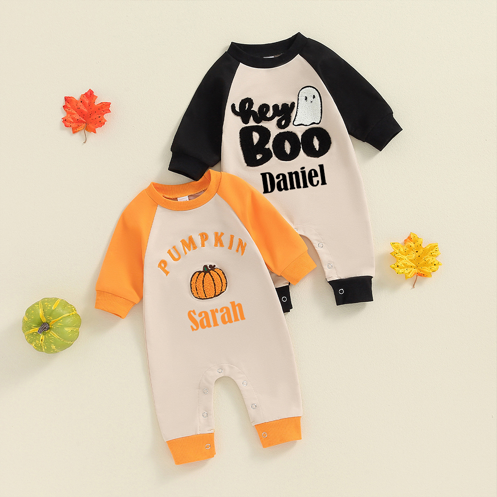 Personalized Baby First Halloween Romper | CWHalloween67