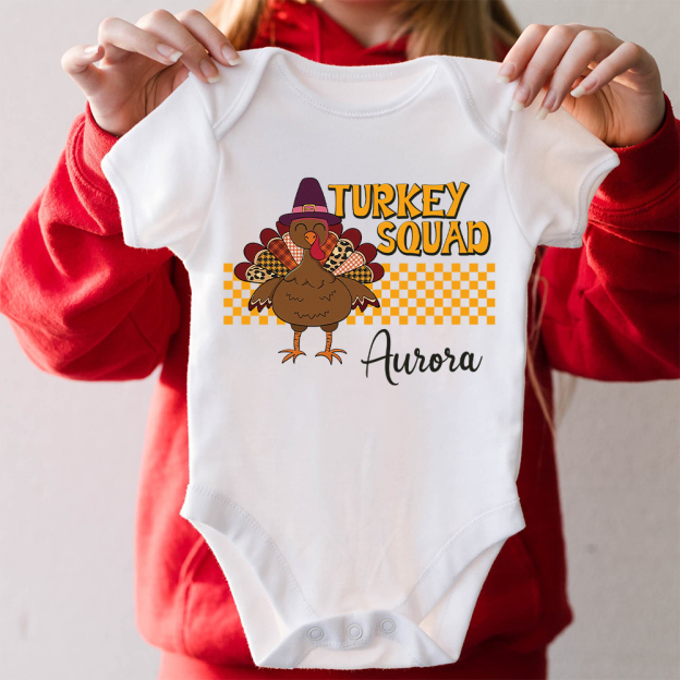 Personalized Turkey Squad Family Matching Shirt | CWThanks09