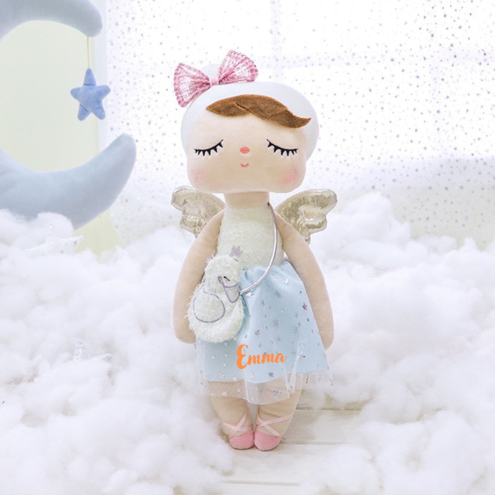 Personalized Kid's Bunny Angel with Bag | DEGMine19