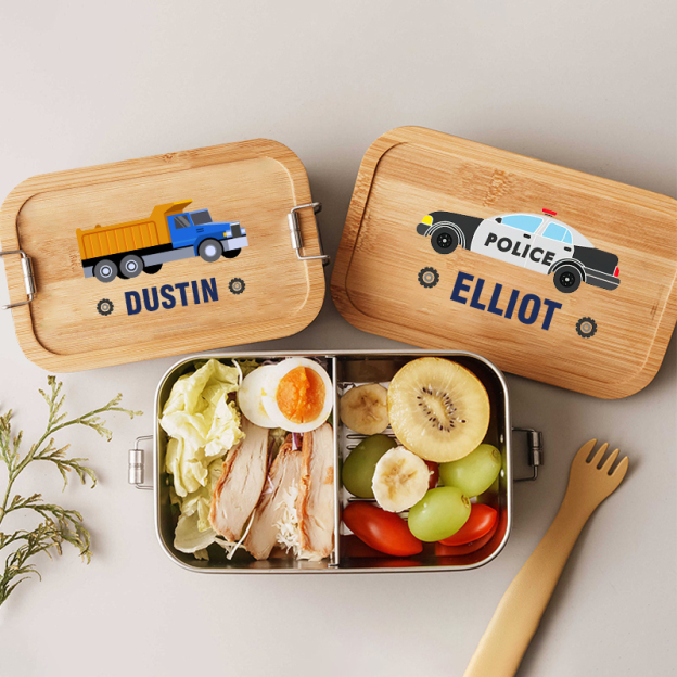 Personalized Children's Stainless Lunch Box | CWBaby23