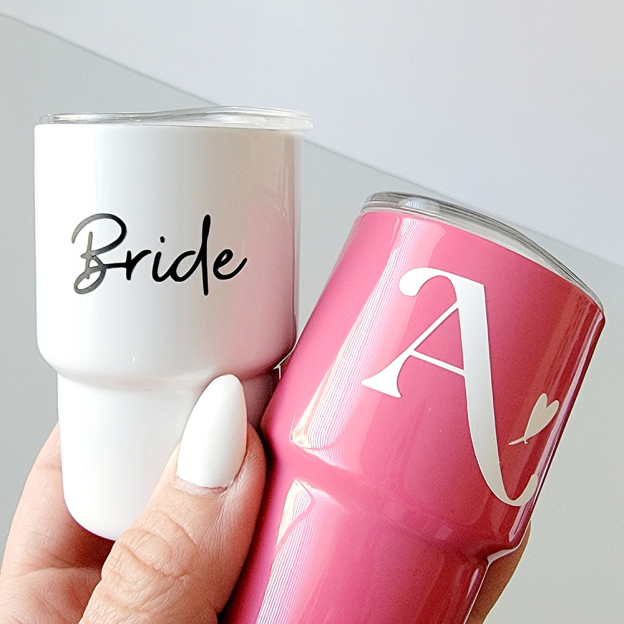 Personalised 3oz Stainless Steel Sippy Mini Tumbler | KidCup09