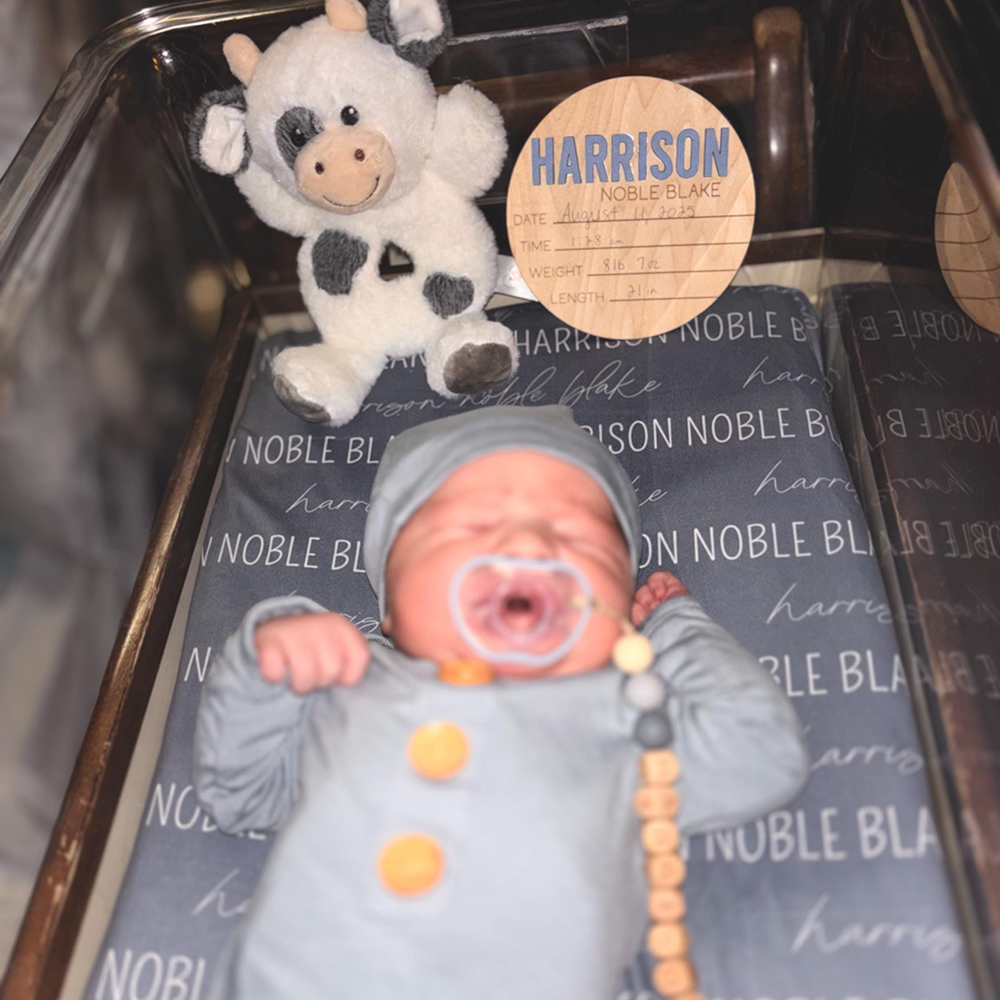 Personalized Wooden Newborn Baby Name Sign | CWBaby95