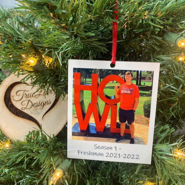 Personalized Wooden Christmas Family Photo Ornaments | MCGift164