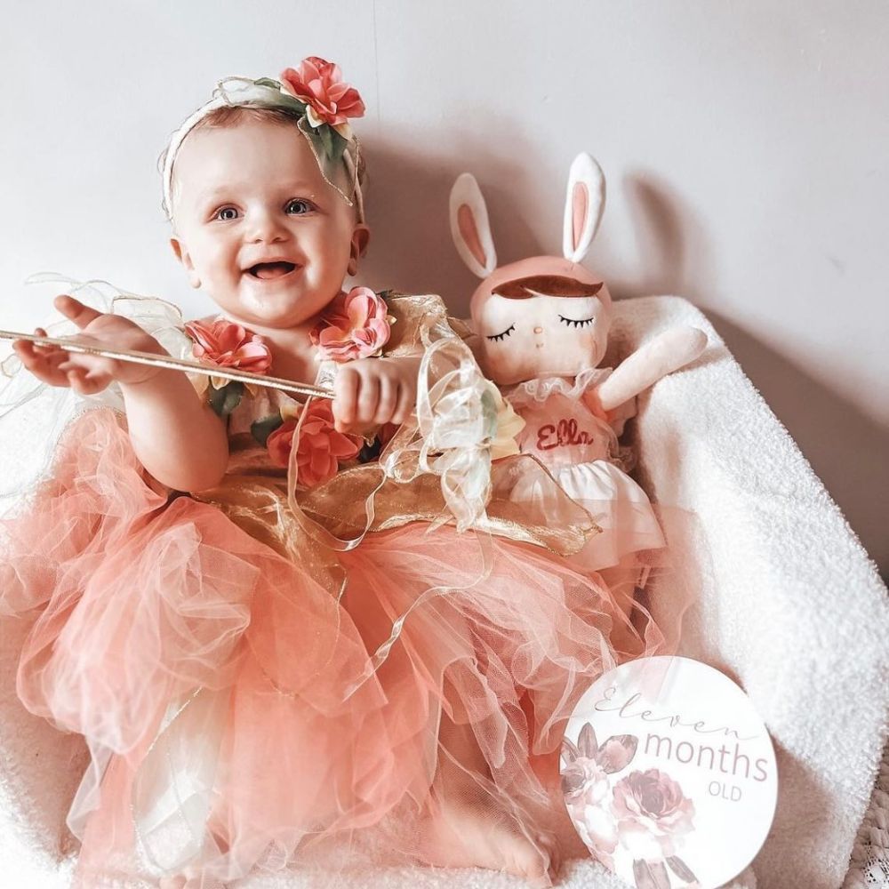 Personalized Kid's Bunny Angel with Bag | DEGMine19