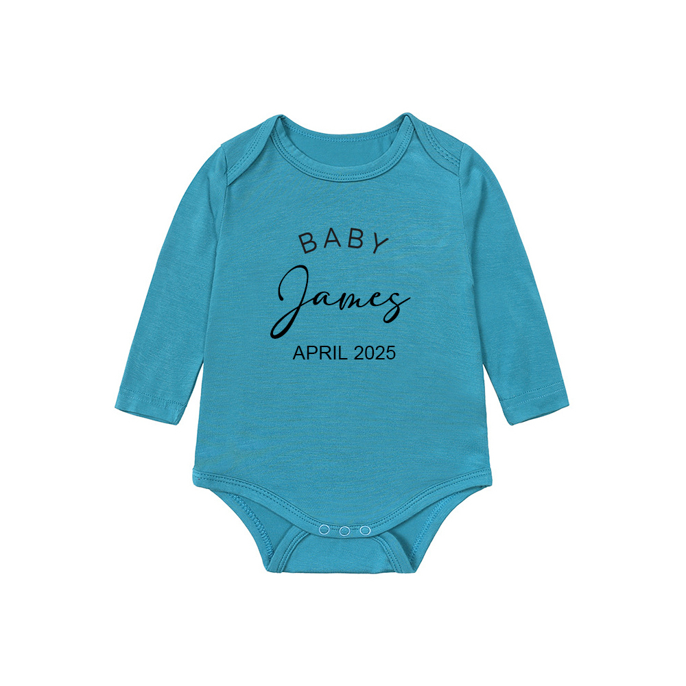 Personalized Personalized Baby Coming Home Romper | CWBaby318