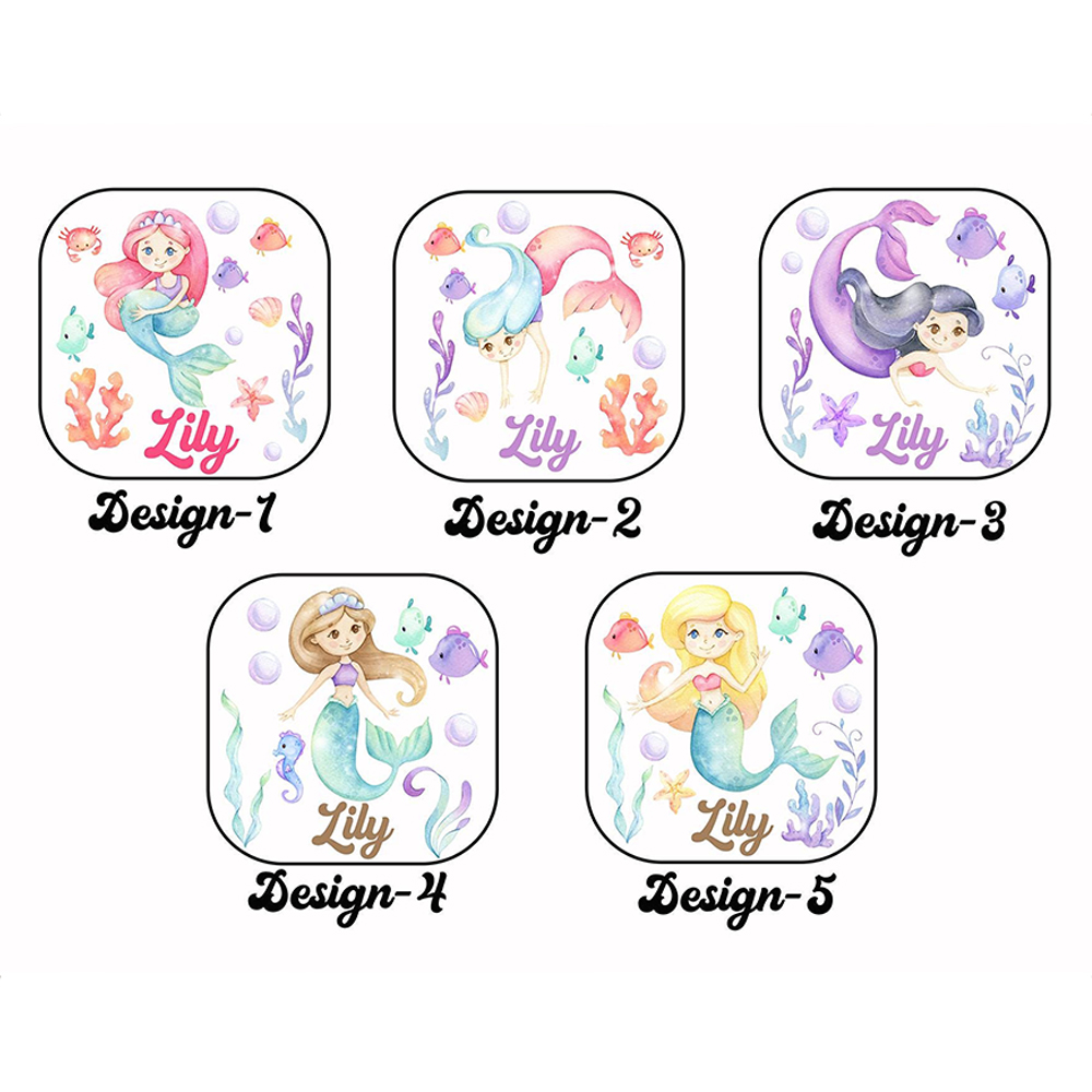 Personalized Cute Mermaid Jewelry Box for Little Girl | CWToy156