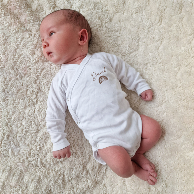 Personalized Baby Coming Home Romper | CWBaby320