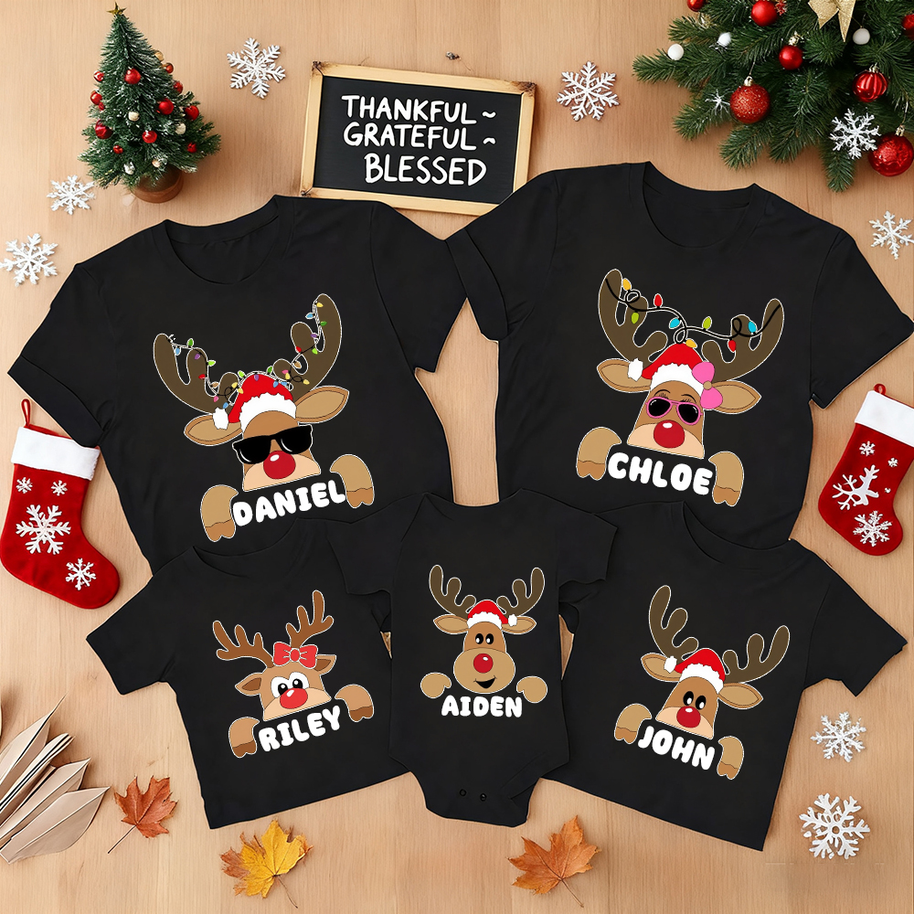 Personalized Christmas Matching Family Shirt | CWFamily120