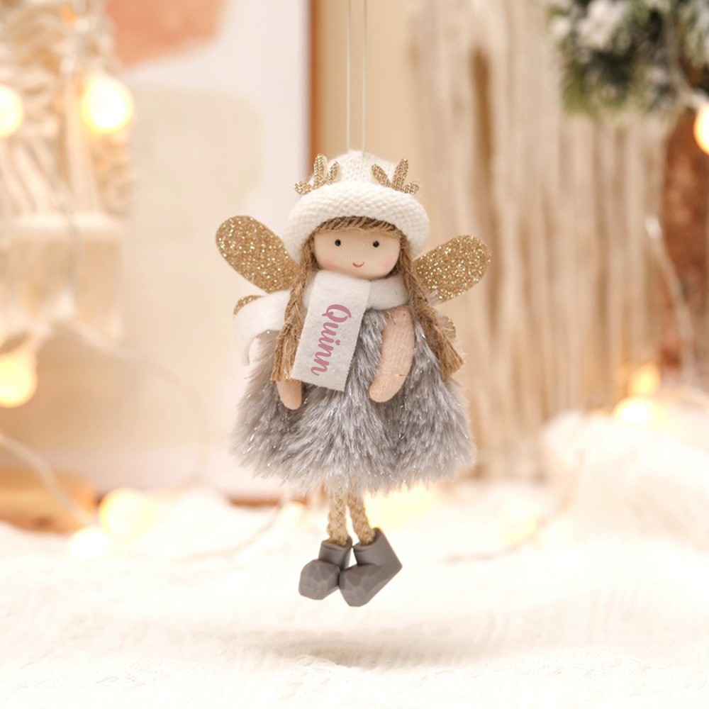 Personalized Christmas Lovely Angel Doll Decoration | MCGift189