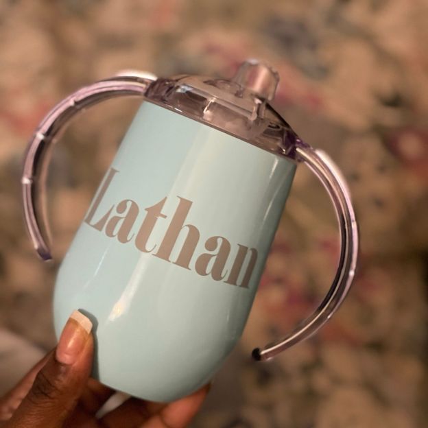Personalized Stainless Steel Sippy Kids Cup  | Youcup03