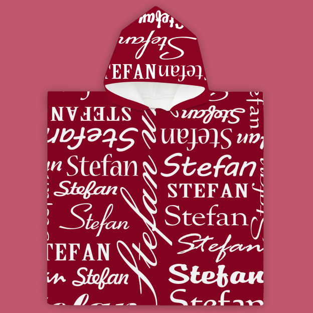 Personalized Hooded Beach Towel for Summer & Beach | CWHTowel02