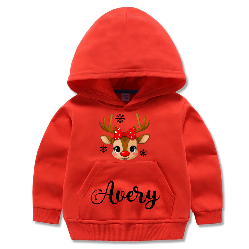 Personalized Kids Lovely Christmas Hoodie | InSweatshirt81