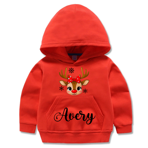Personalized Kids Lovely Christmas Hoodie | InSweatshirt81