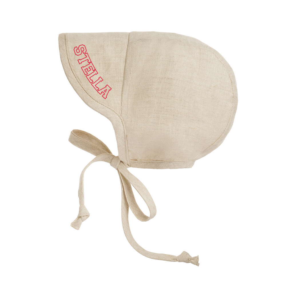 Personalized Organic Cotton Linen Sun Hat | HSKid75