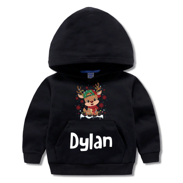 Personalized Kids Lovely Christmas Hoodie | MCGift221