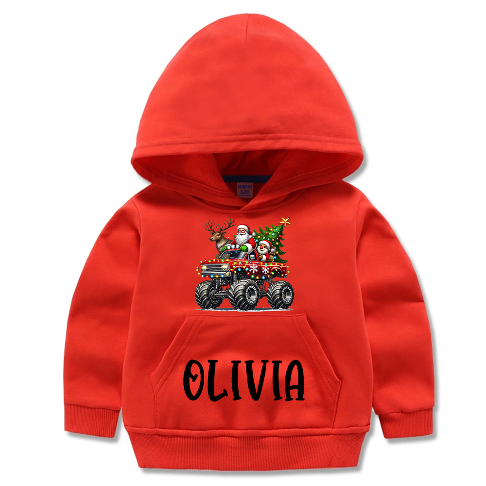 Personalized Kids Lovely Christmas Hoodie | MCGift227