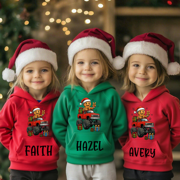 Personalized Kids Lovely Christmas Hoodie | MCGift228