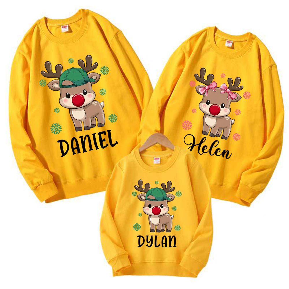 Personalized Christmas Matching Family Sweatshirt | MCGift232
