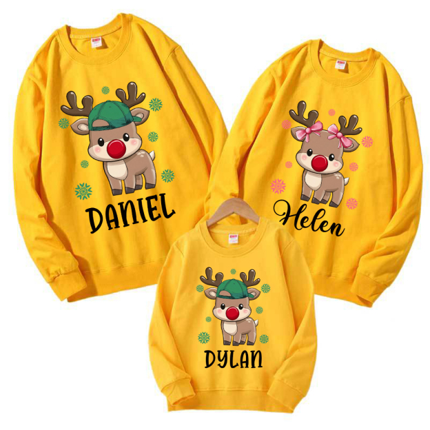 Personalized Christmas Matching Family Sweatshirt | MCGift232