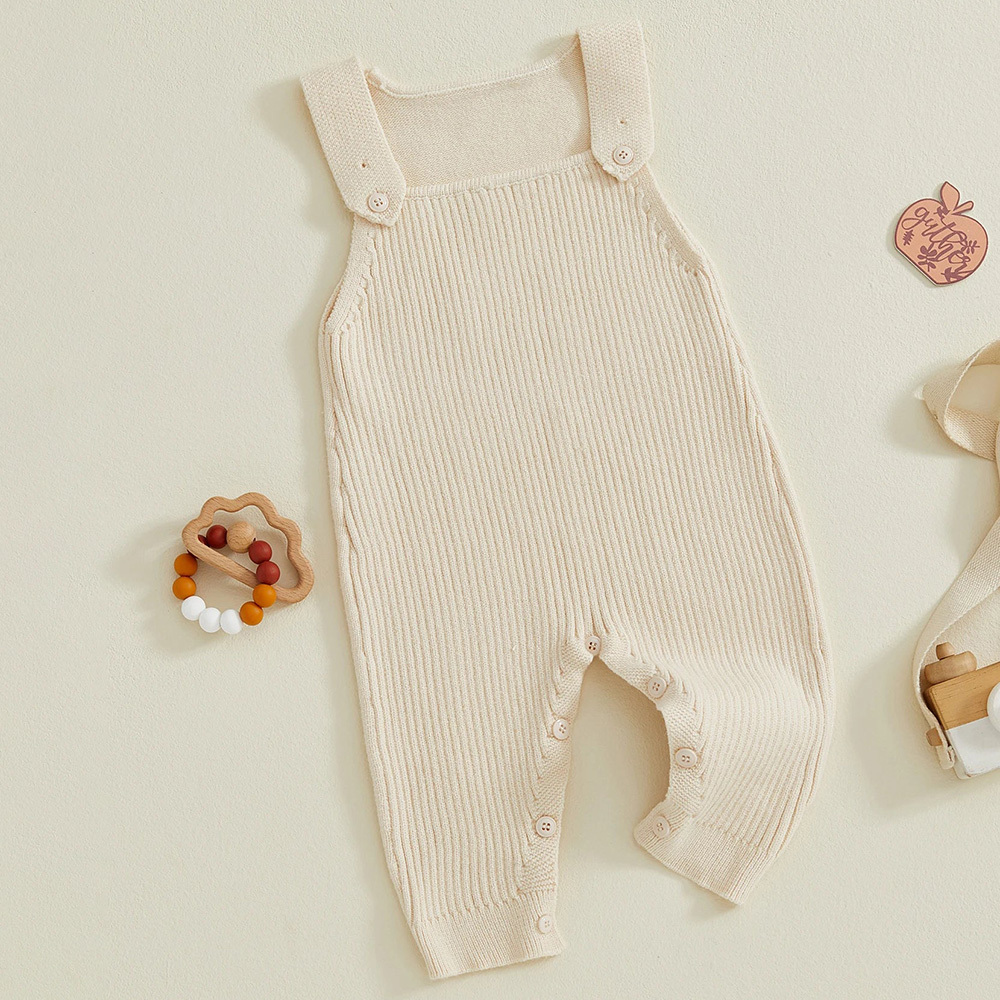 Personalized Hand Embroidered Baby Dungarees Romper | CWBaby356