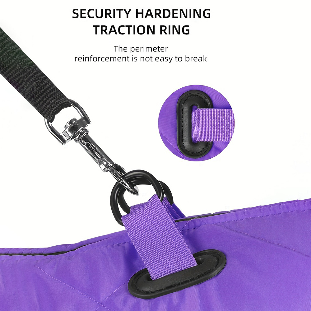 Personalized Pet Winter Warm Windproof Large Puffer Jacket | BKPet281