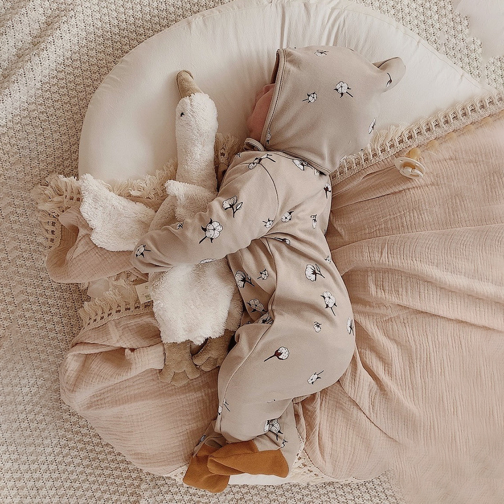 Personalized Baby Organic Soft Cotton Romper | CWBaby378