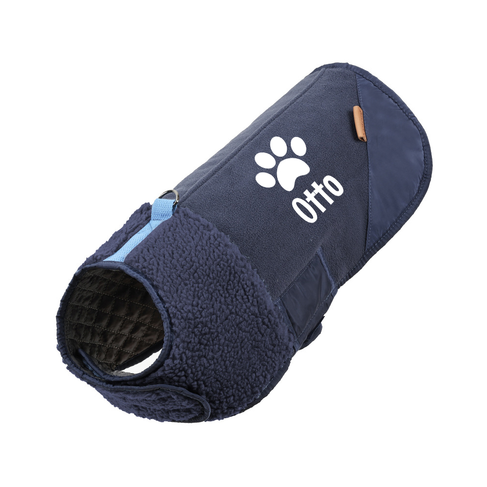 Personalized Pet Winter Warm Reflective Safety Puffer Vest | BKPet288